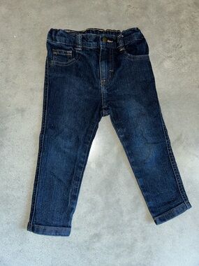 Wrangler Dark Blue Kids Denim Jeans - Classic Straight Leg